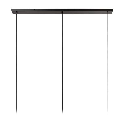 Lucide TAGALOG - Pendant light - Ø 40 cm - 3xE27 - Black